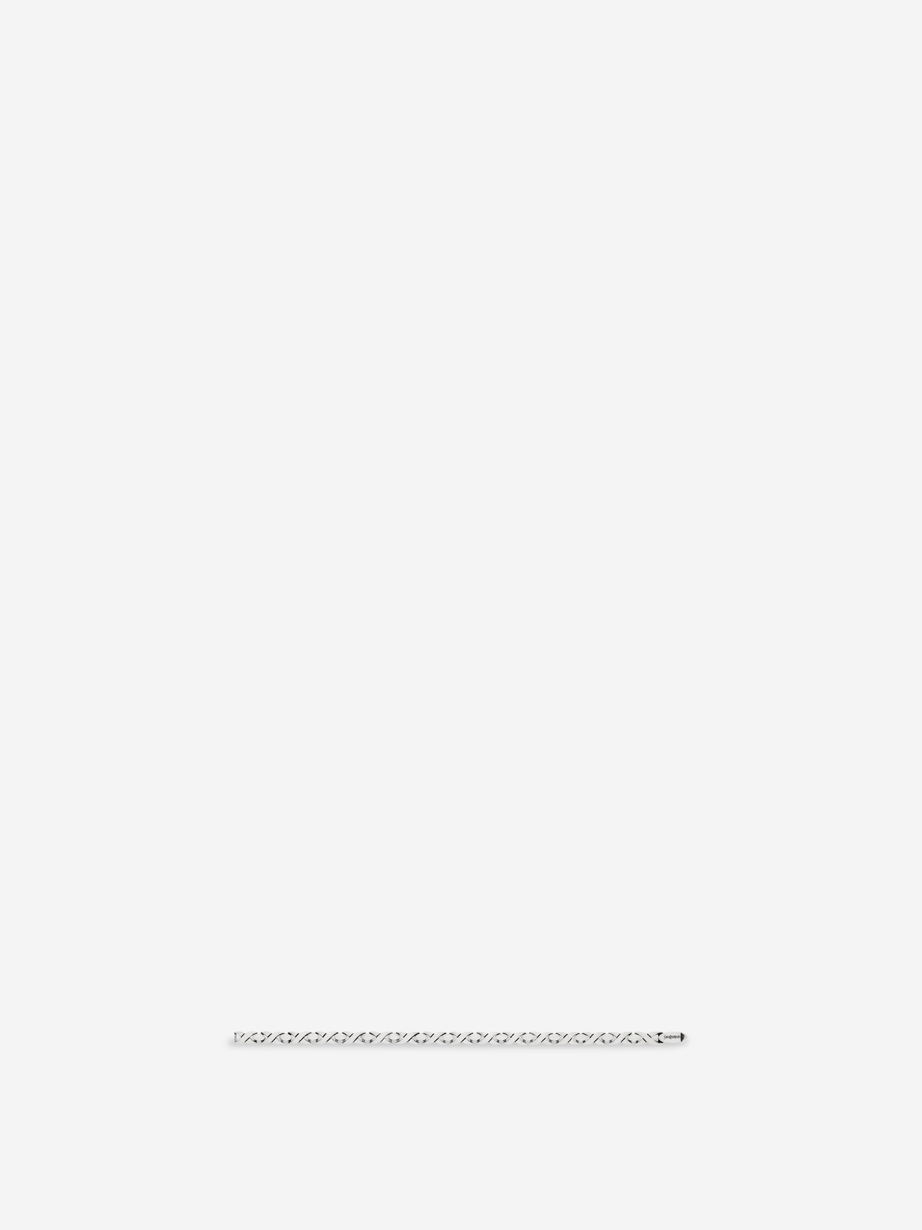 Saint Laurent Hombre Barcelona Pulsera Cadena color Plateado sku 682-000974 01 - Foto 2