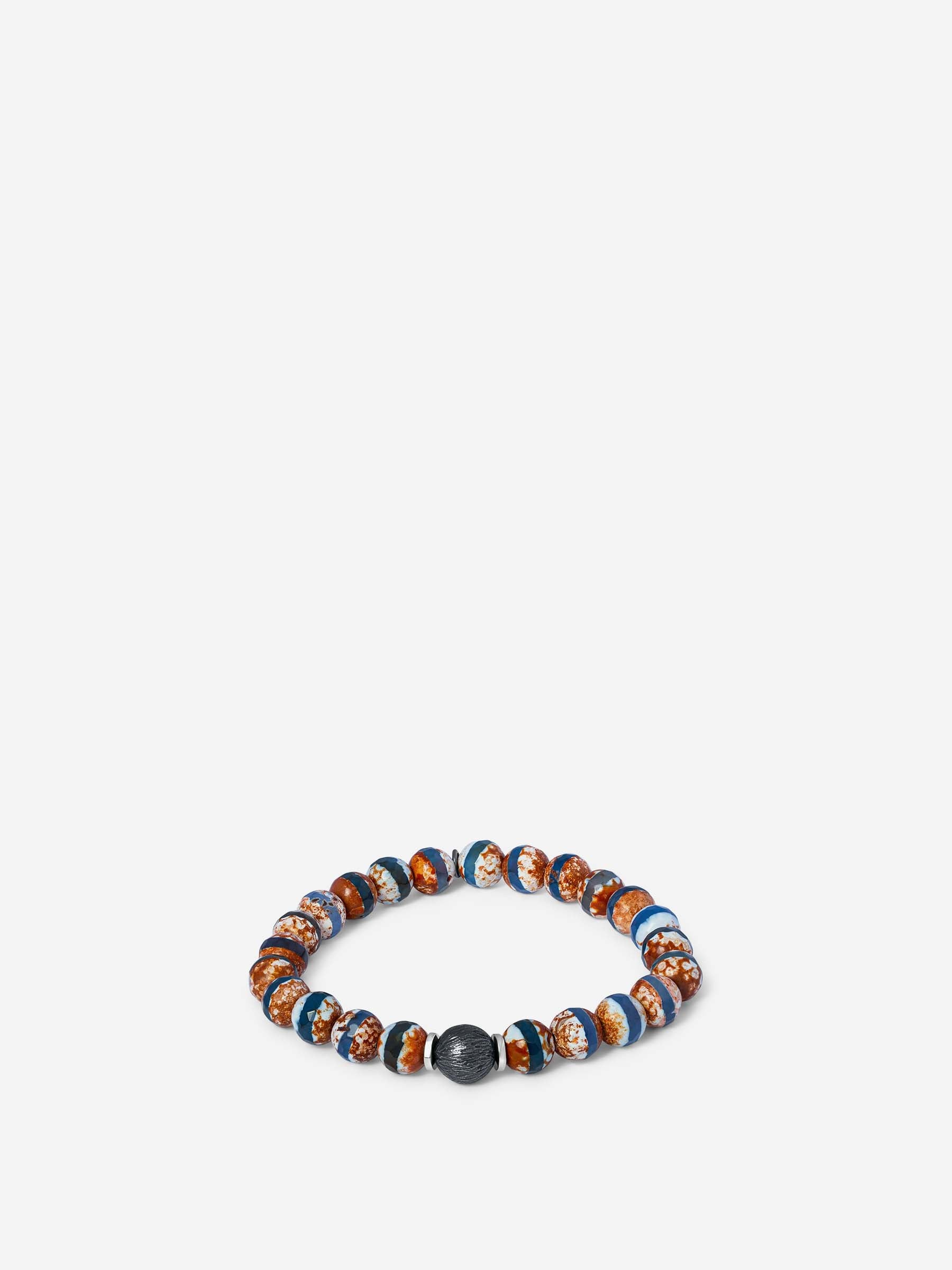 Tateossian Hombre Barcelona Pulsera Lhasa Graffiato color Marrón sku 682-000981 01 - Foto 1
