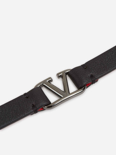 Valentino Garavani Hombre Barcelona Pulsera VLogo color Negro sku 682-000998 01 - Foto 3