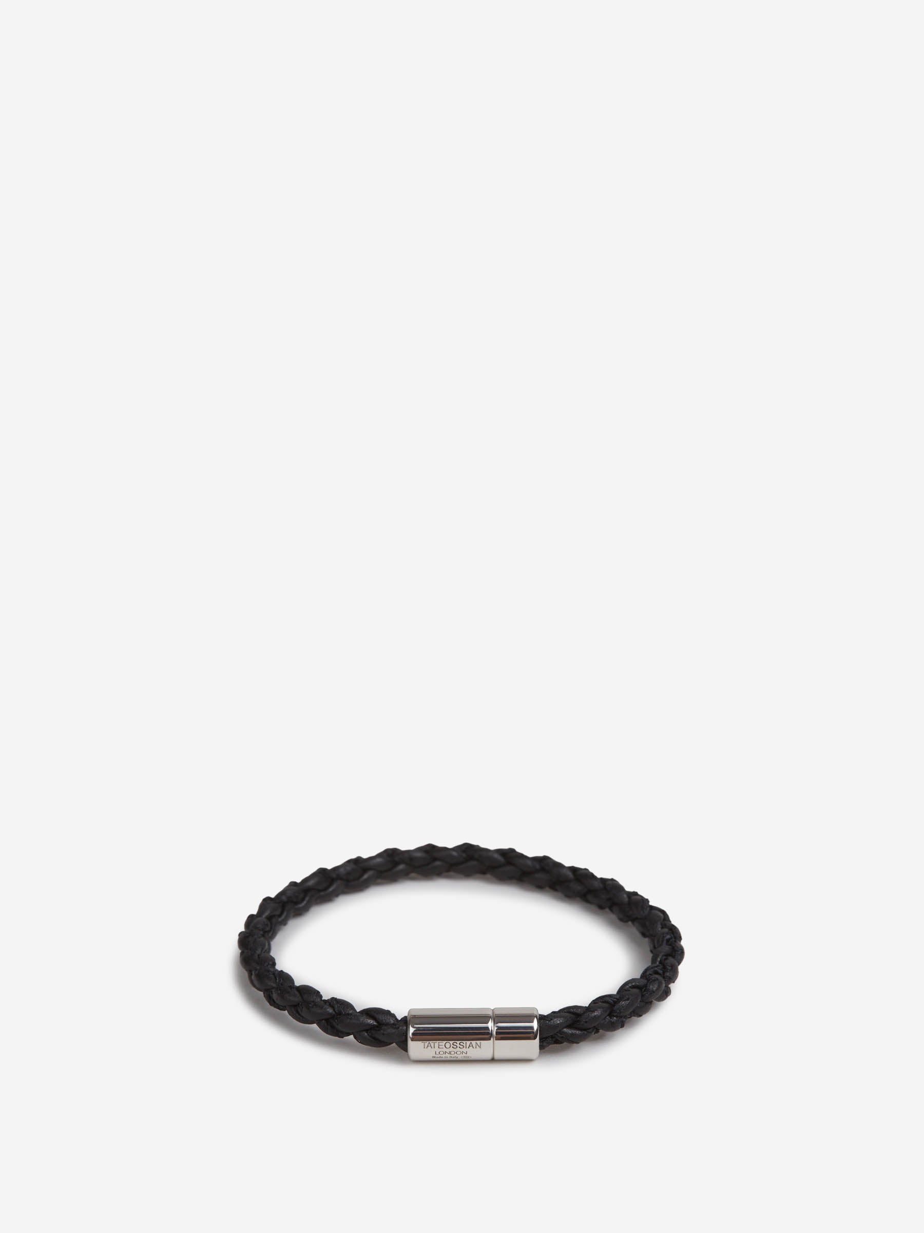 Tateossian Hombre Barcelona Pulsera Piel color Negro sku 682-001005 01 - Foto 2