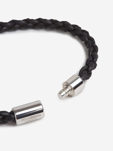 Tateossian Hombre Barcelona Pulsera Piel color Negro sku 682-001005 01 - Foto 3