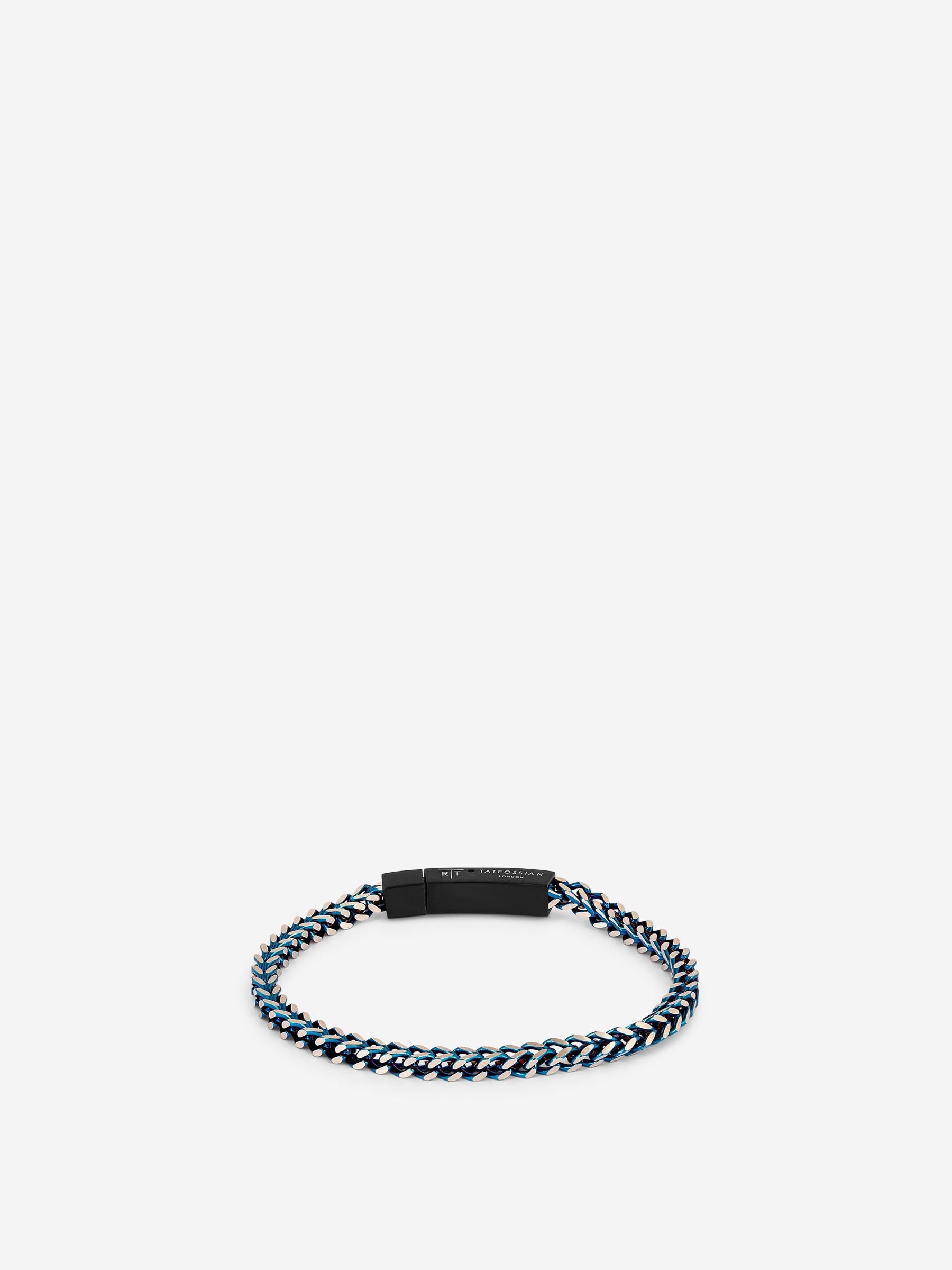 Tateossian Hombre Barcelona Pulsera Chevron Click color Negro sku 682-001007 01 - Foto 2