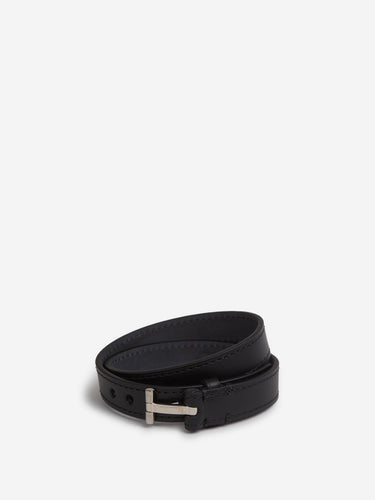 Tom Ford Hombre Barcelona Pulsera T-Buckle color Negro sku 682-001015 01 - Foto 2