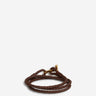 Tom Ford Hombre Barcelona Pulsera Piel Trenzada color Marrón sku 682-001016 01 - Foto 1