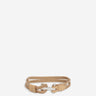Tom Ford Hombre Barcelona Pulsera Trenzada Logo color Camel sku 682-001022 02 - Foto 1