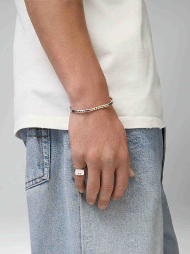 Twojeys 925 Hombre Barcelona Pulsera Starline Bangle Thin color Plateado sku 682-001027 01 - Foto 2