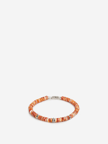 Tateossian Hombre Barcelona Pulsera Piedra Natural color Naranja sku 682-001042 01 - Foto 1
