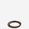 Tateossian Hombre Barcelona Pulsera Piel Trenzada color Marrón Oscuro sku 682-001044 01 - Foto 1