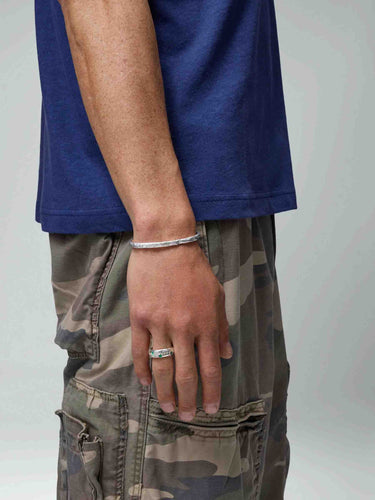 Twojeys Hombre Barcelona Pulsera Organic Bangle S color Plateado sku 682-001047 01 - Foto 2