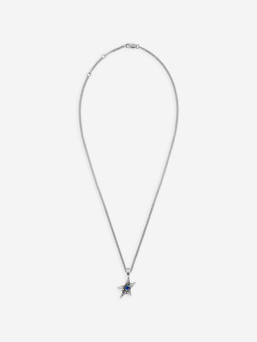 Twojeys Hombre Barcelona Collar Blue Stelle color Plateado sku 683-000026 01 - Foto 1