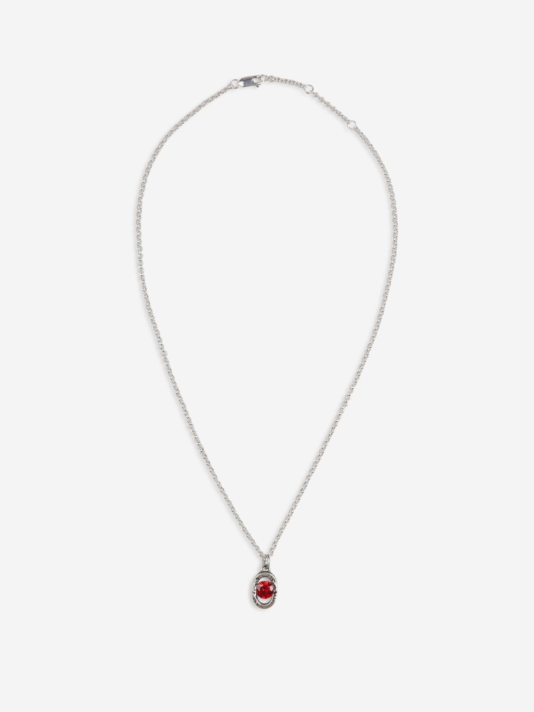 Twojeys Hombre Barcelona Collar Icon Link Ruby color Plateado sku 683-000028 01 - Foto 1