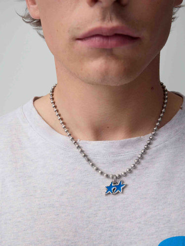 Twojeys Hombre Barcelona Collar Melted Stars Ball color Plateado sku 683-000038 01 - Foto 2