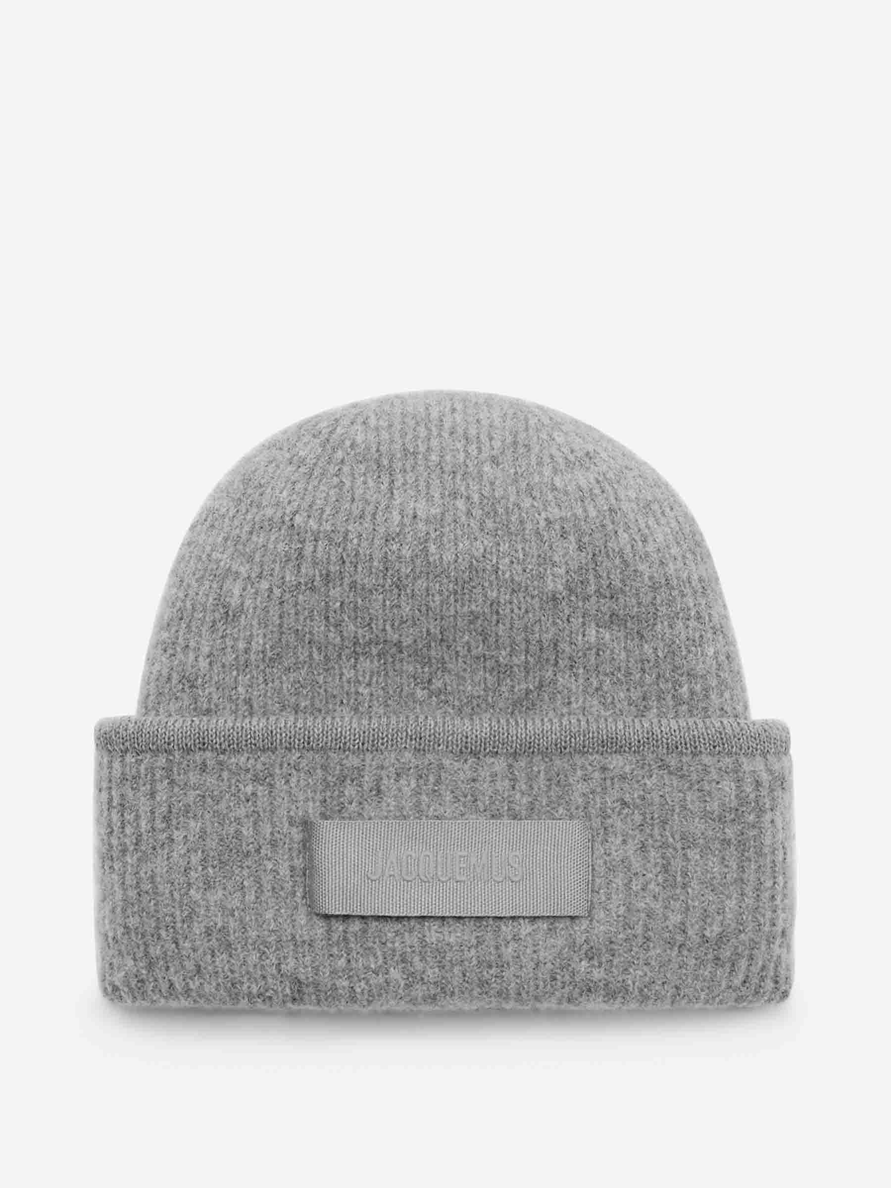 Jacquemus Hombre Barcelona Gorro Gros Grain color Gris sku 689-000006 02 - Foto 1