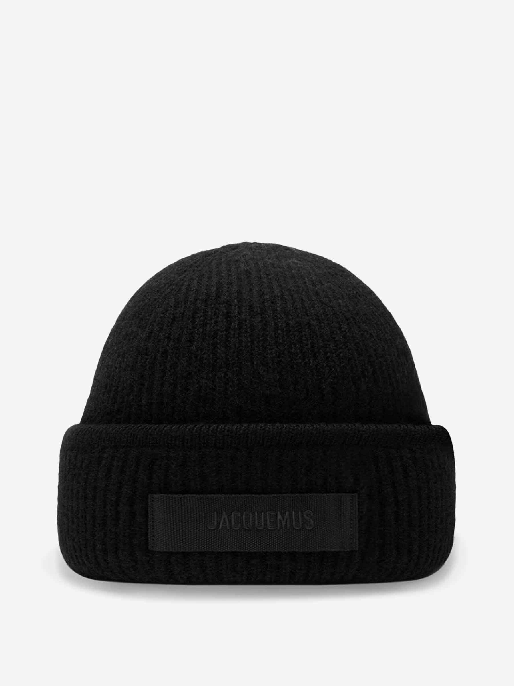 Jacquemus Hombre Barcelona Gorro Gros Grain color Negro sku 689-000006 03 - Foto 1