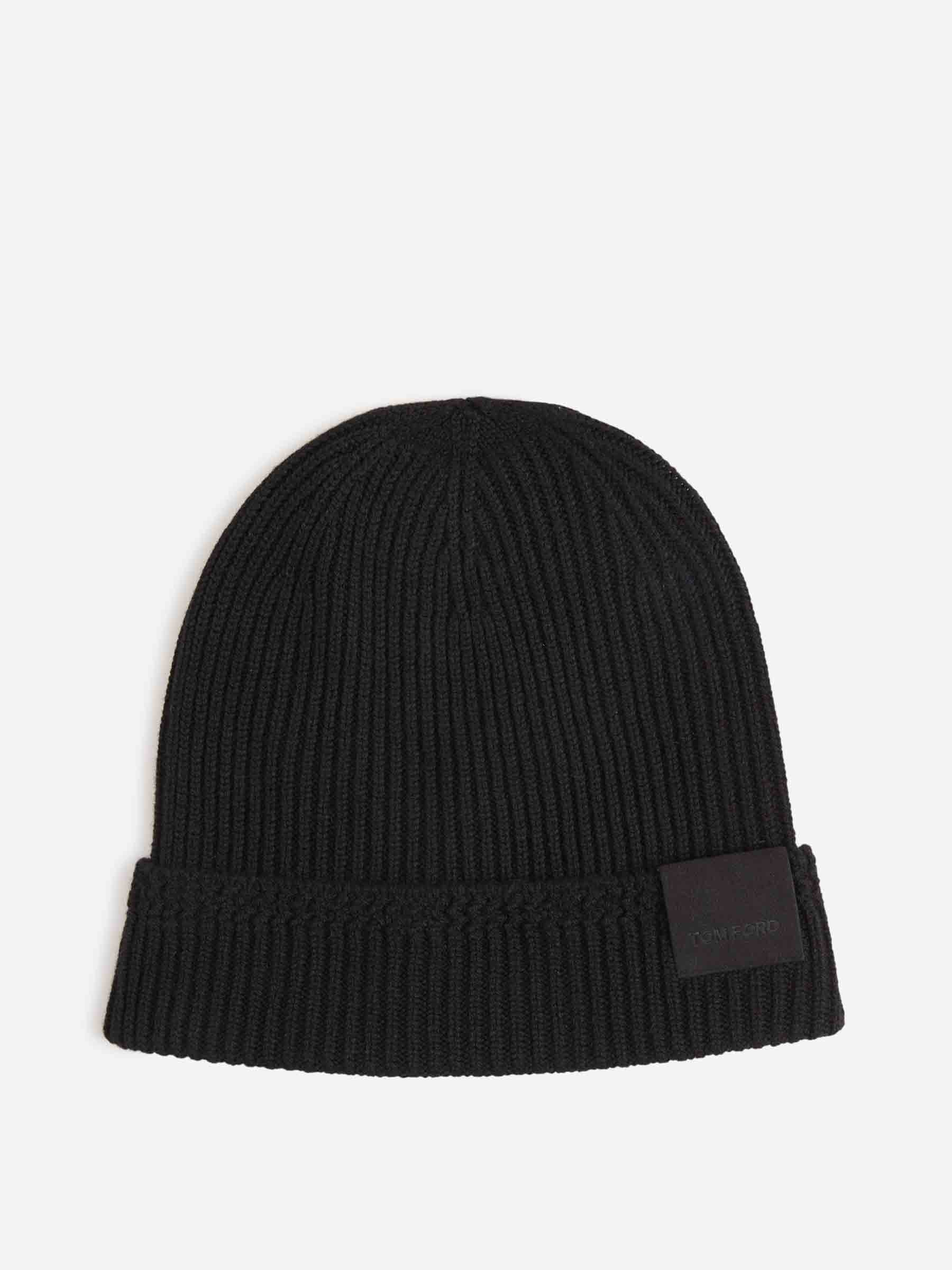 Tom Ford Hombre Barcelona Gorro Acanalado color Negro sku 689-000010 01 - Foto 1
