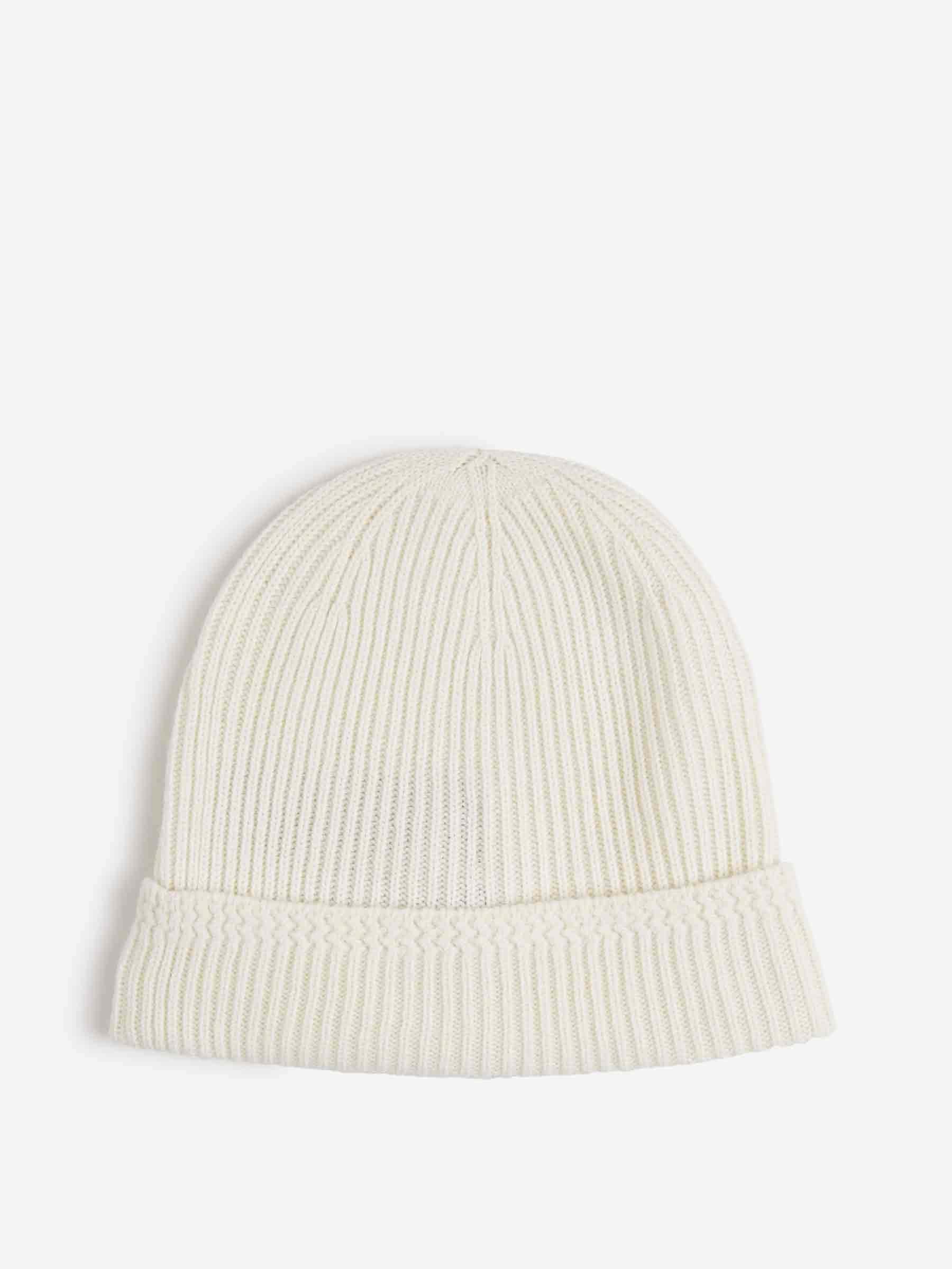 Tom Ford Hombre Barcelona Gorro Acanalado color Marfil sku 689-000010 02 - Foto 2