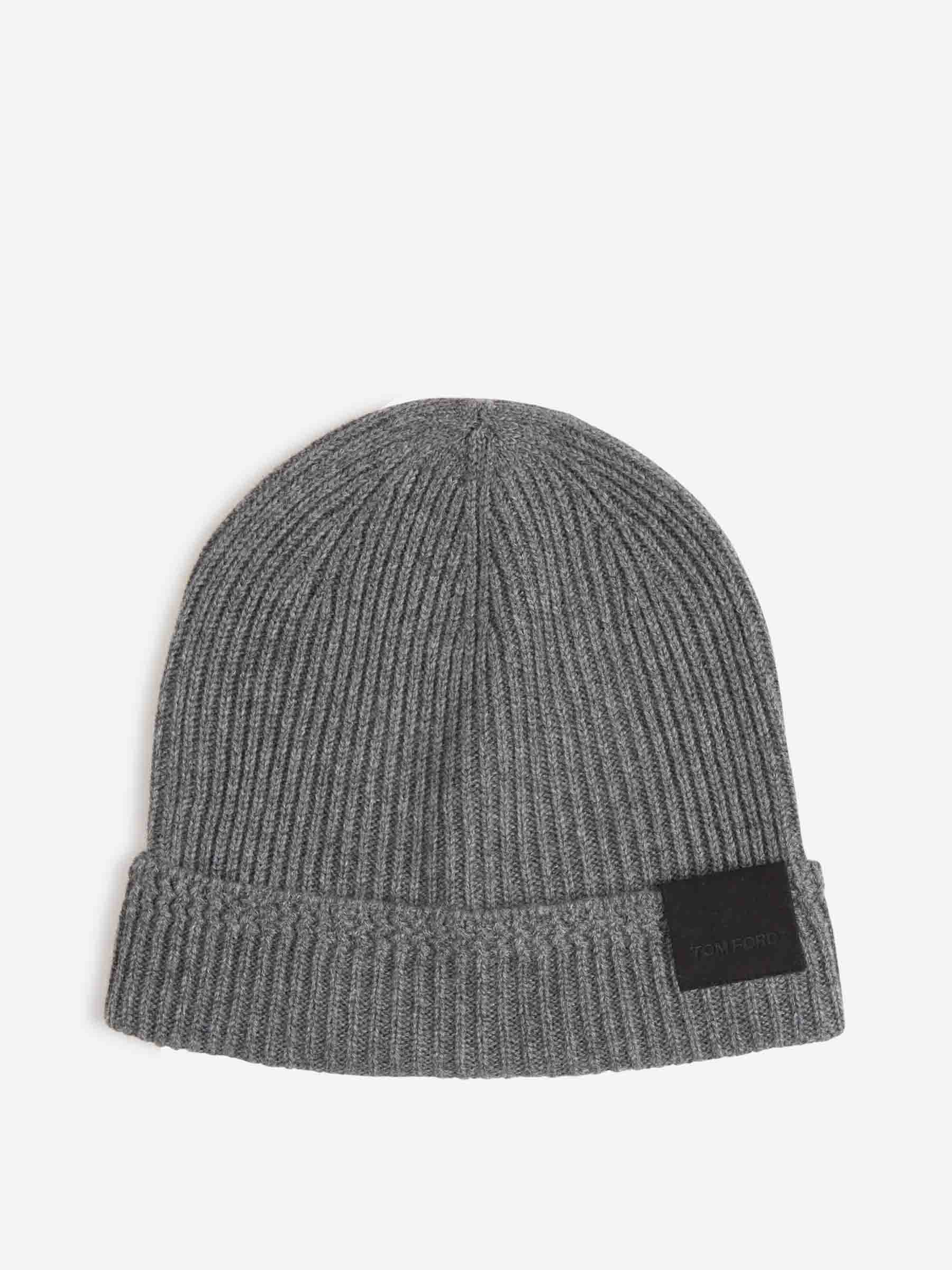 Tom Ford Hombre Barcelona Gorro Acanalado color Gris Piedra sku 689-000010 03 - Foto 1