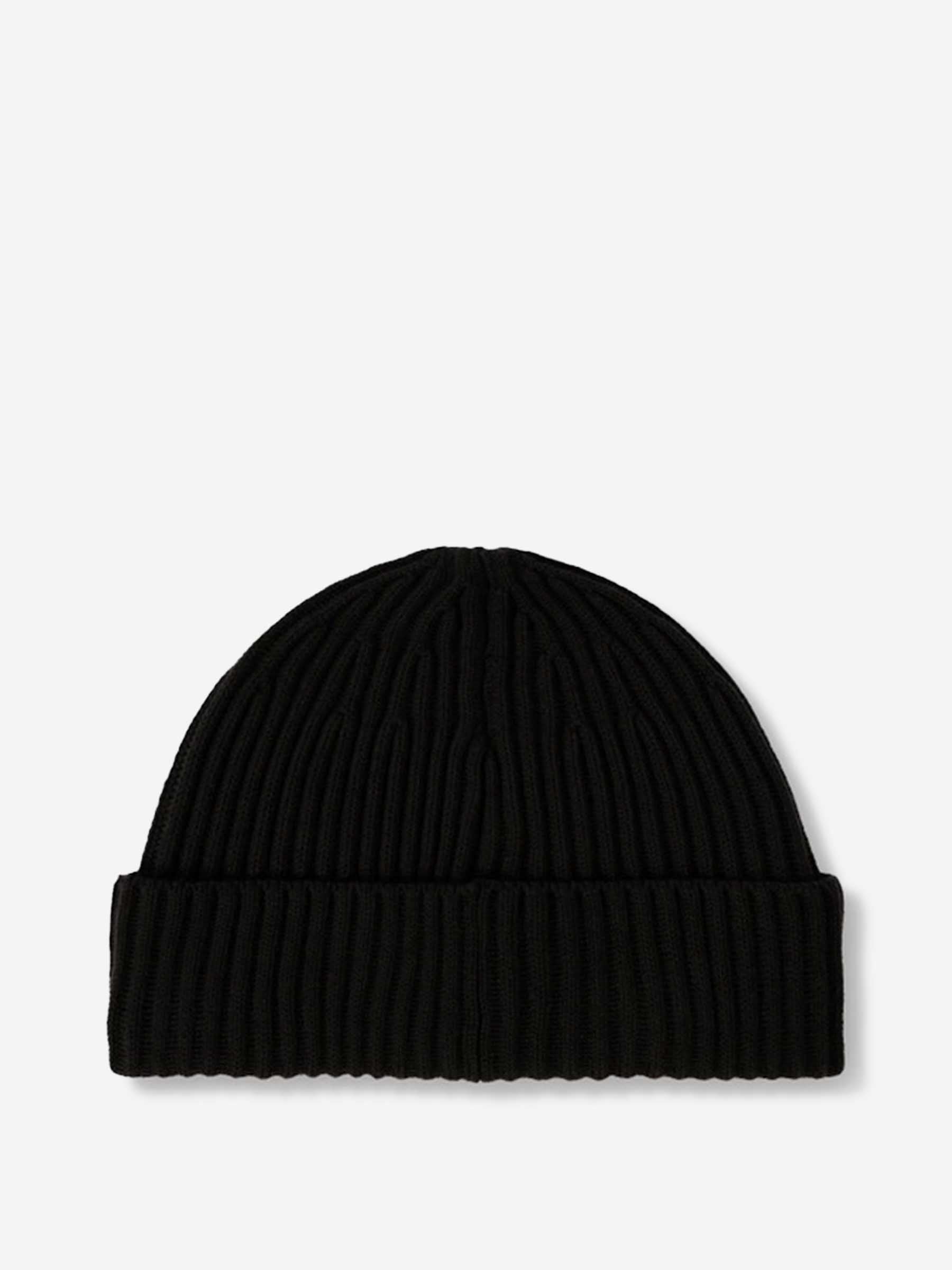 Stone Island Hombre Barcelona Gorro Punto Lana color Negro sku 689-000011 02 - Foto 2