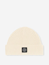 Stone Island Hombre Barcelona Gorro Punto Lana color Marfil sku 689-000011 03 - Foto 1