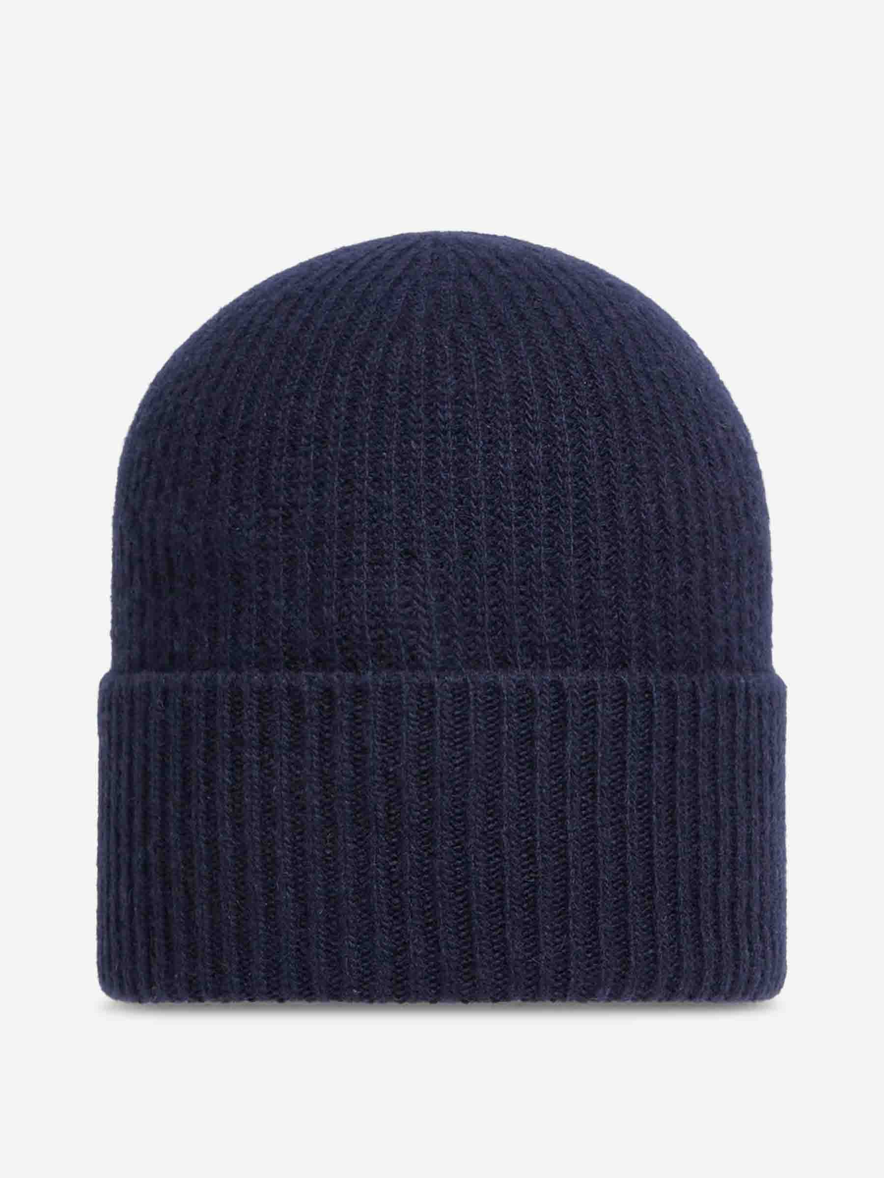 Moncler Hombre Barcelona Gorro Lana Cachemira color Azul Marino sku 689-000016 02 - Foto 2