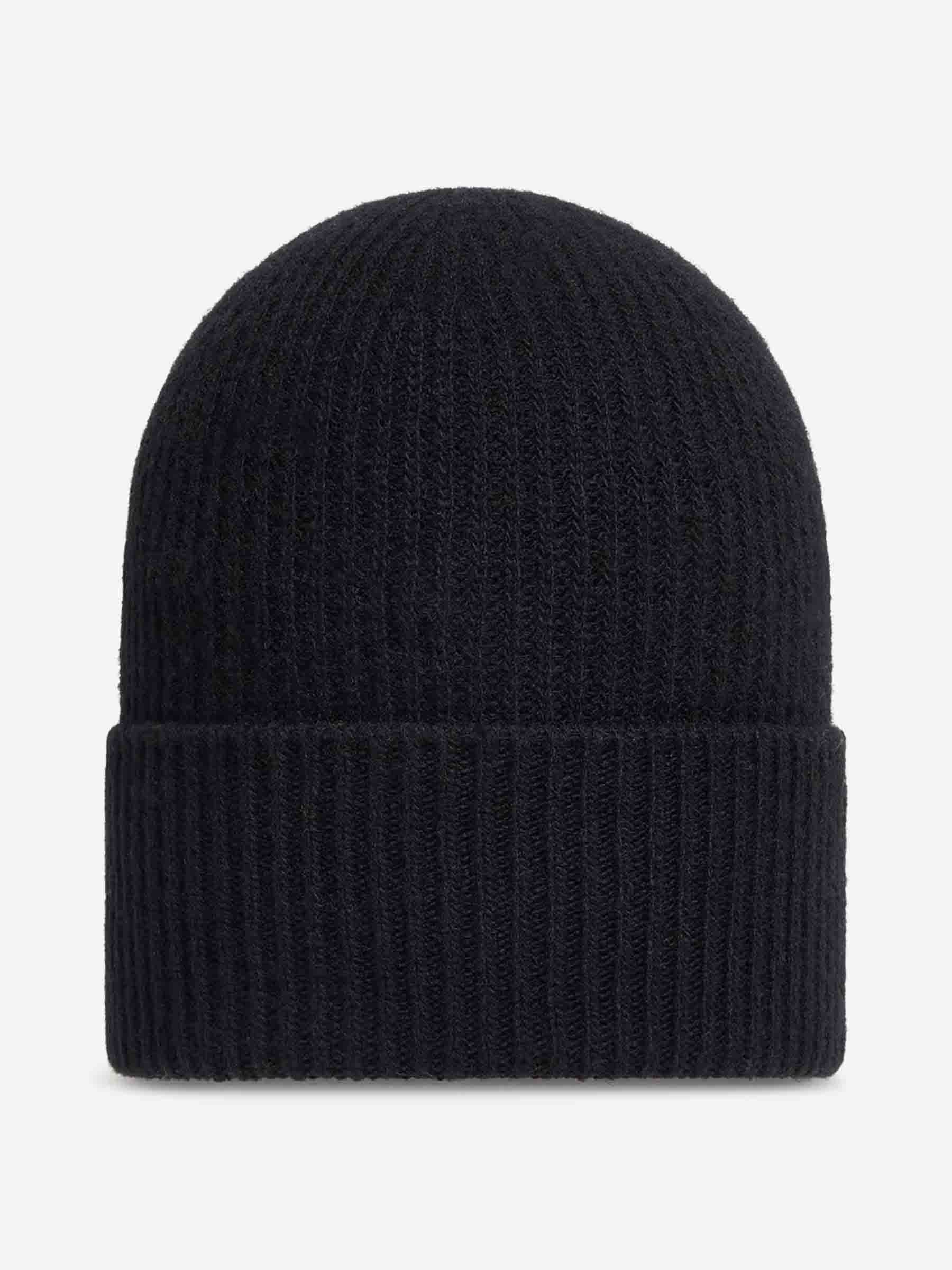 Moncler Hombre Barcelona Gorro Lana Cachemira color Negro sku 689-000016 03 - Foto 2