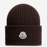 Moncler Hombre Barcelona Gorro de lana y cachemira color Marrón Oscuro sku 689-000017 02 - Foto 1