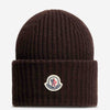 Moncler Hombre Barcelona Gorro de lana y cachemira color Marrón Oscuro sku 689-000017 02 - Foto 1