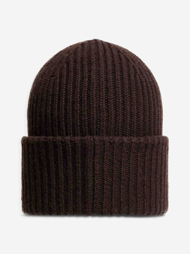 Moncler Hombre Barcelona Gorro de lana y cachemira color Marrón Oscuro sku 689-000017 02 - Foto 2