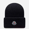 Moncler Hombre Barcelona Gorro de lana y cachemira color Negro sku 689-000017 03 - Foto 1