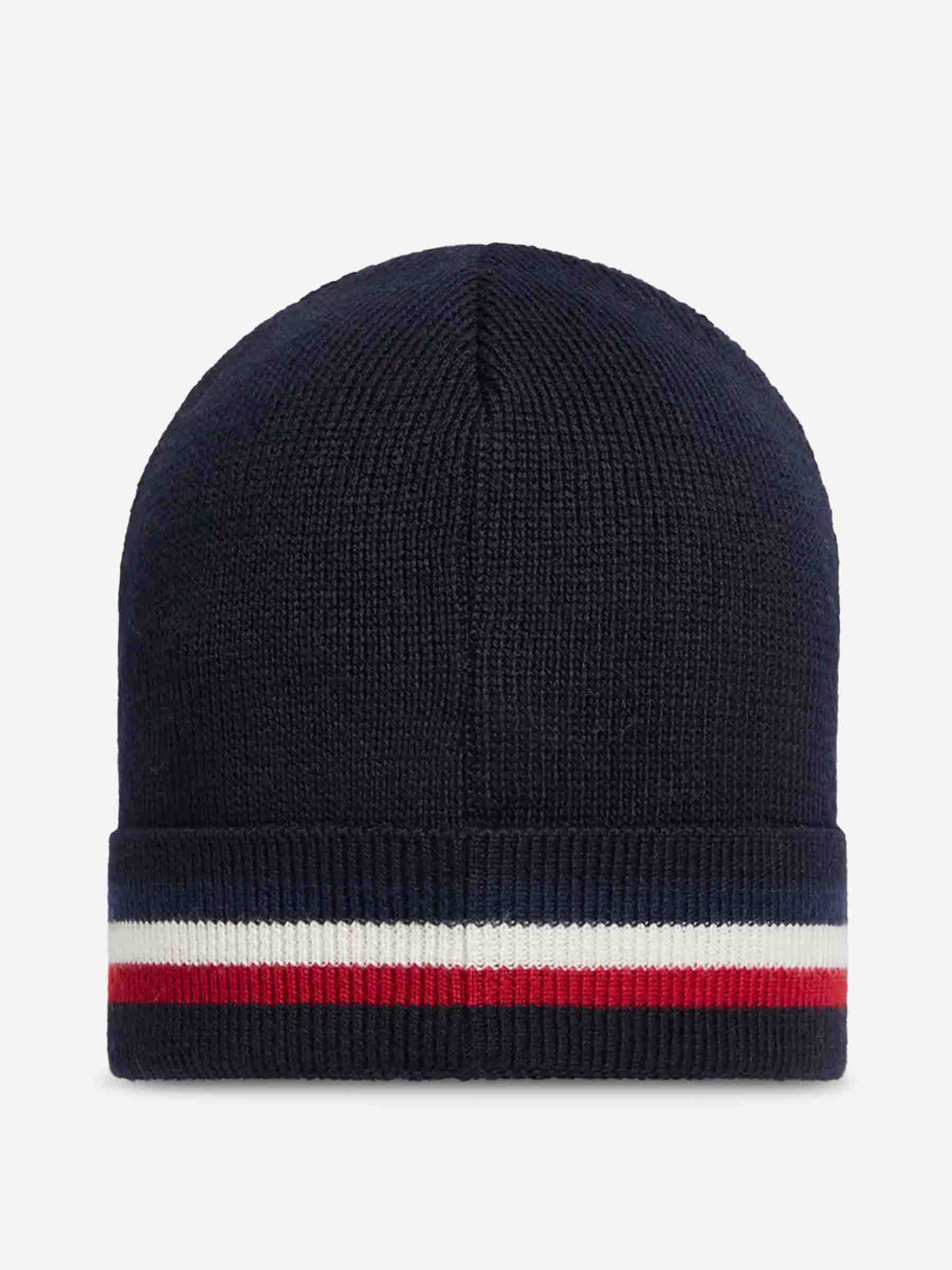 Moncler Hombre Barcelona Gorro Lana Tricolor color Azul Marino sku 689-000018 01 - Foto 2