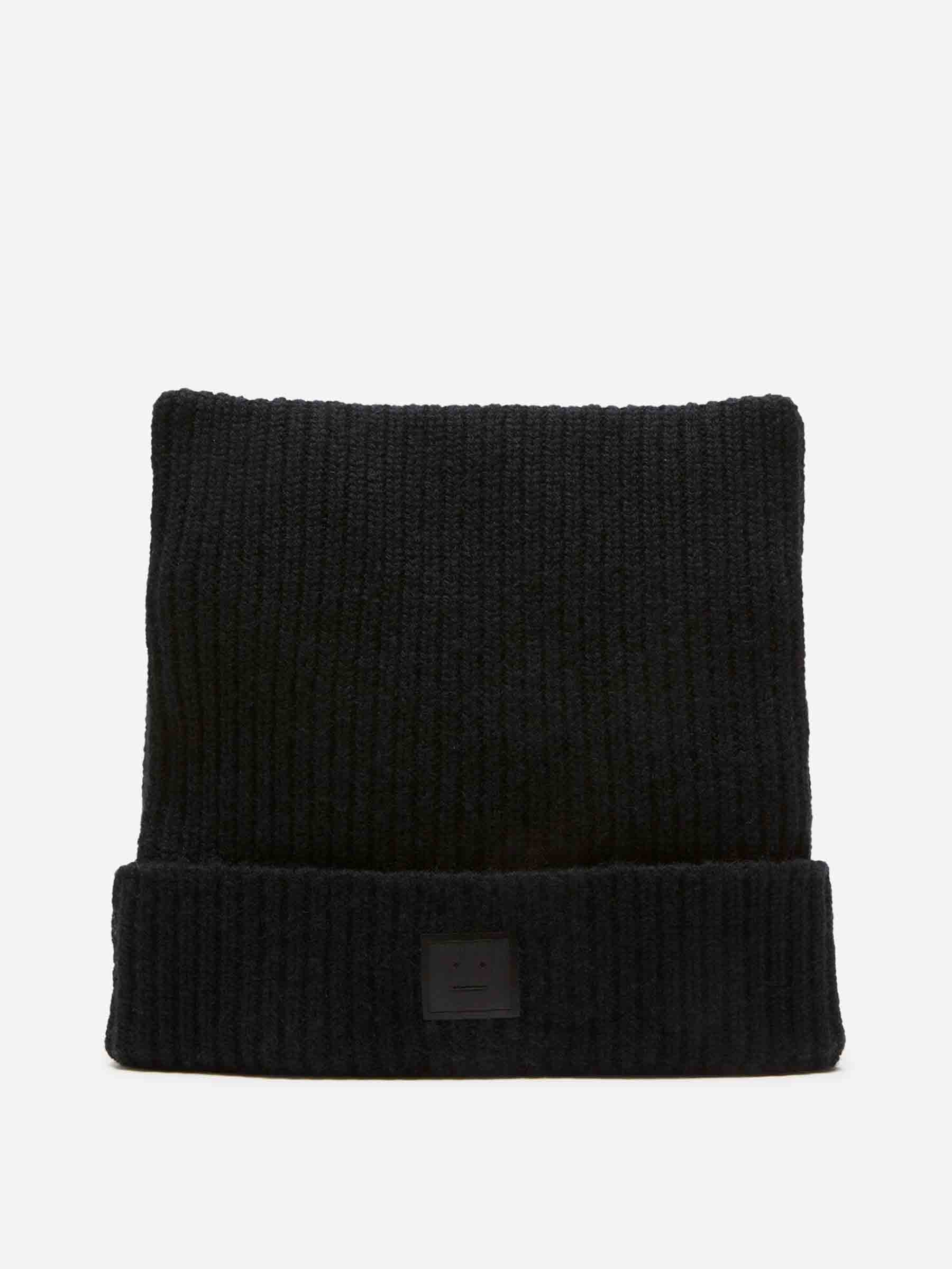 Acne Studios Hombre Barcelona Gorro Cuadrado Punto Lana color Negro sku 689-000021 01 - Foto 1