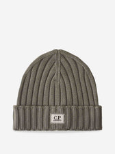 C.P. Company Hombre Barcelona Gorro Lana Logo color Gris Claro sku 689-000023 01 - Foto 1