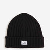 C.P. Company Hombre Barcelona Gorro Punto Lana color Negro sku 689-000024 02 - Foto 1