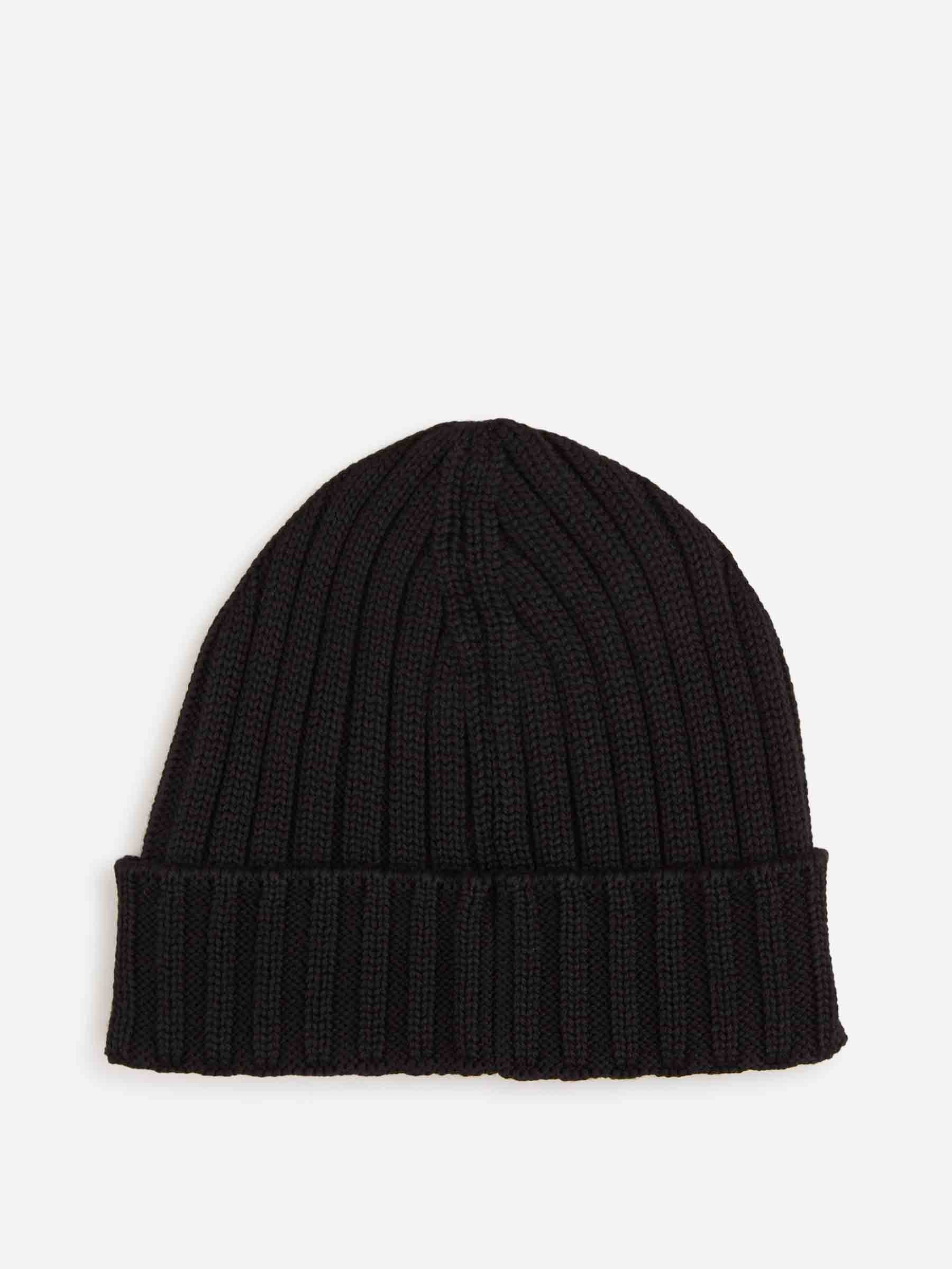 C.P. Company Hombre Barcelona Gorro Punto Lana color Negro sku 689-000024 02 - Foto 2