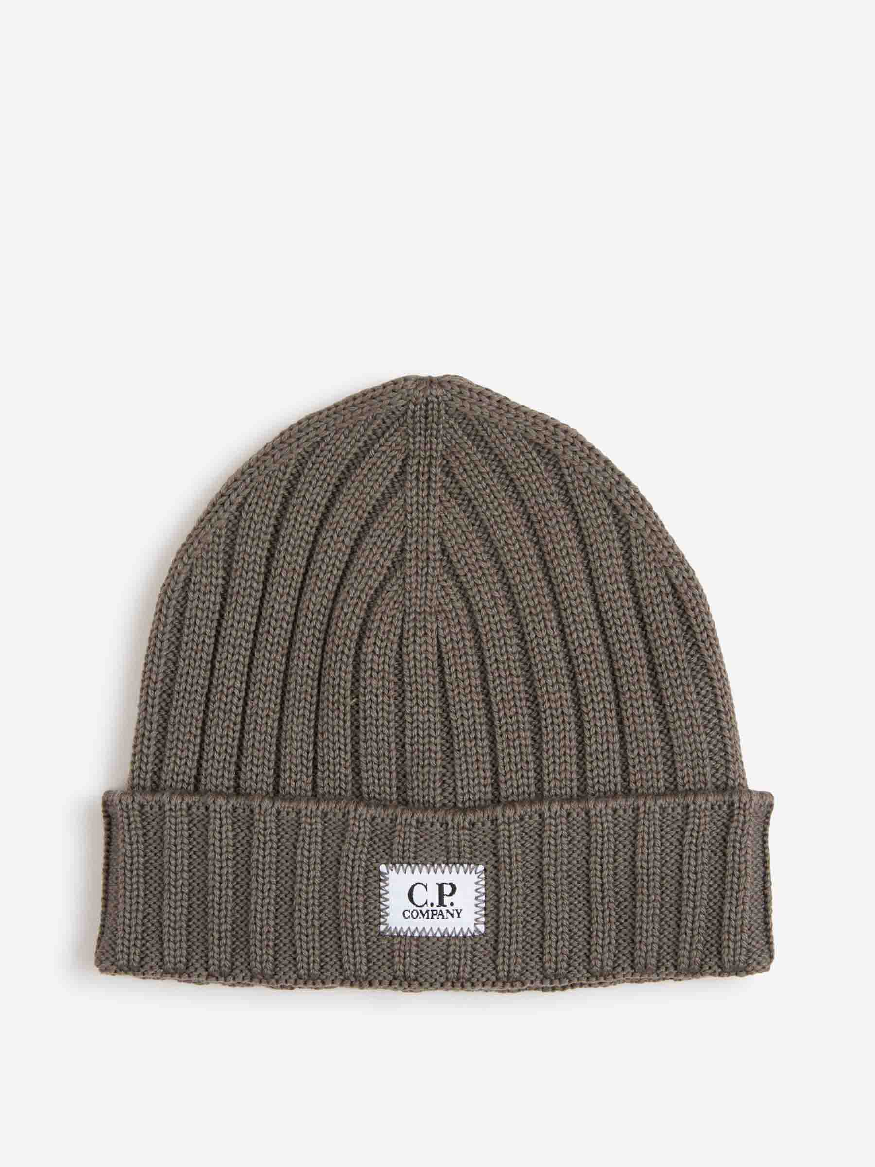 C.P. Company Hombre Barcelona Gorro Punto Lana color Camel sku 689-000025 01 - Foto 1