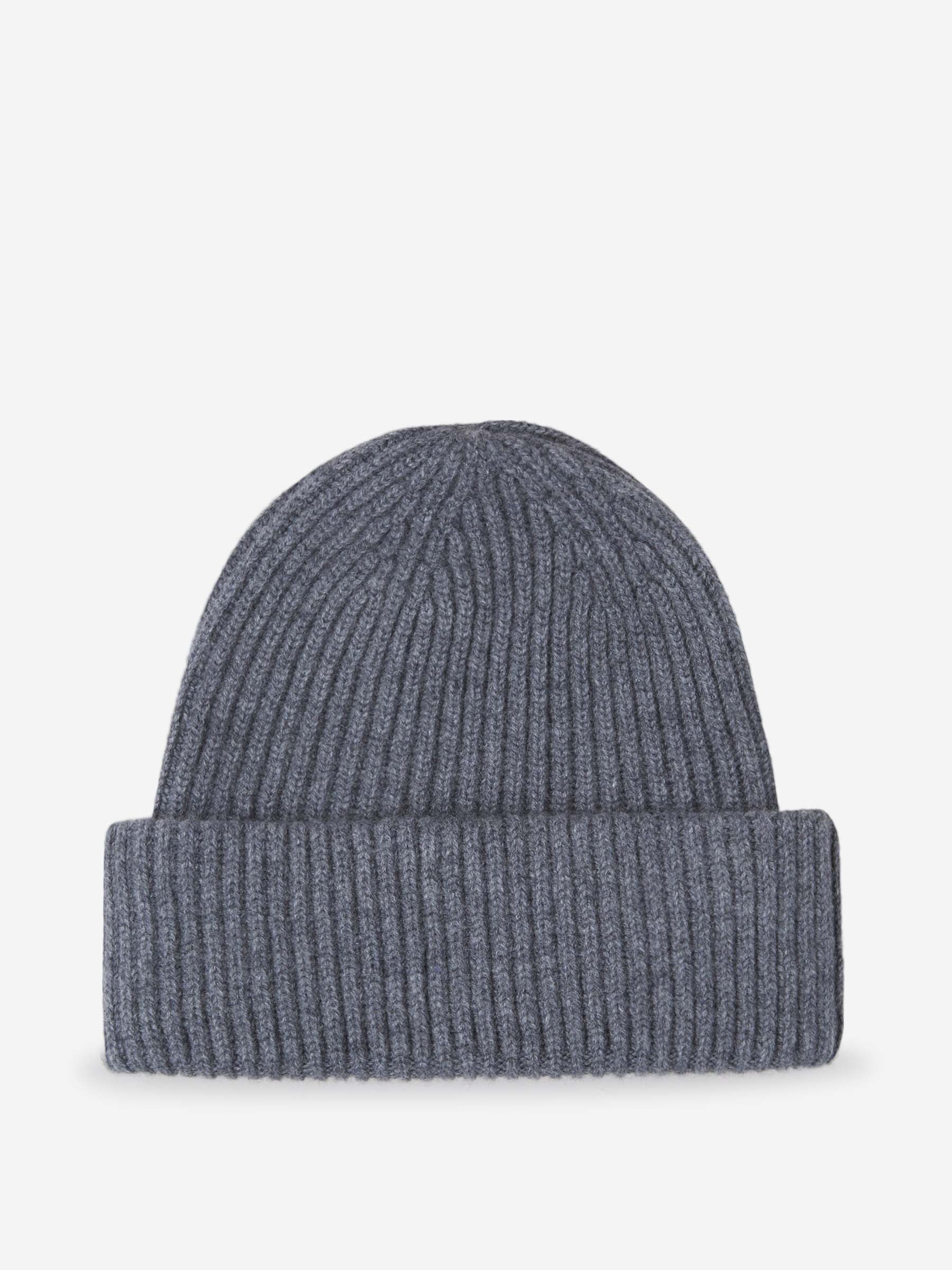Fedeli Hombre Barcelona Gorro Punto Cashmere color Gris sku 689-000028 01 - Foto 1