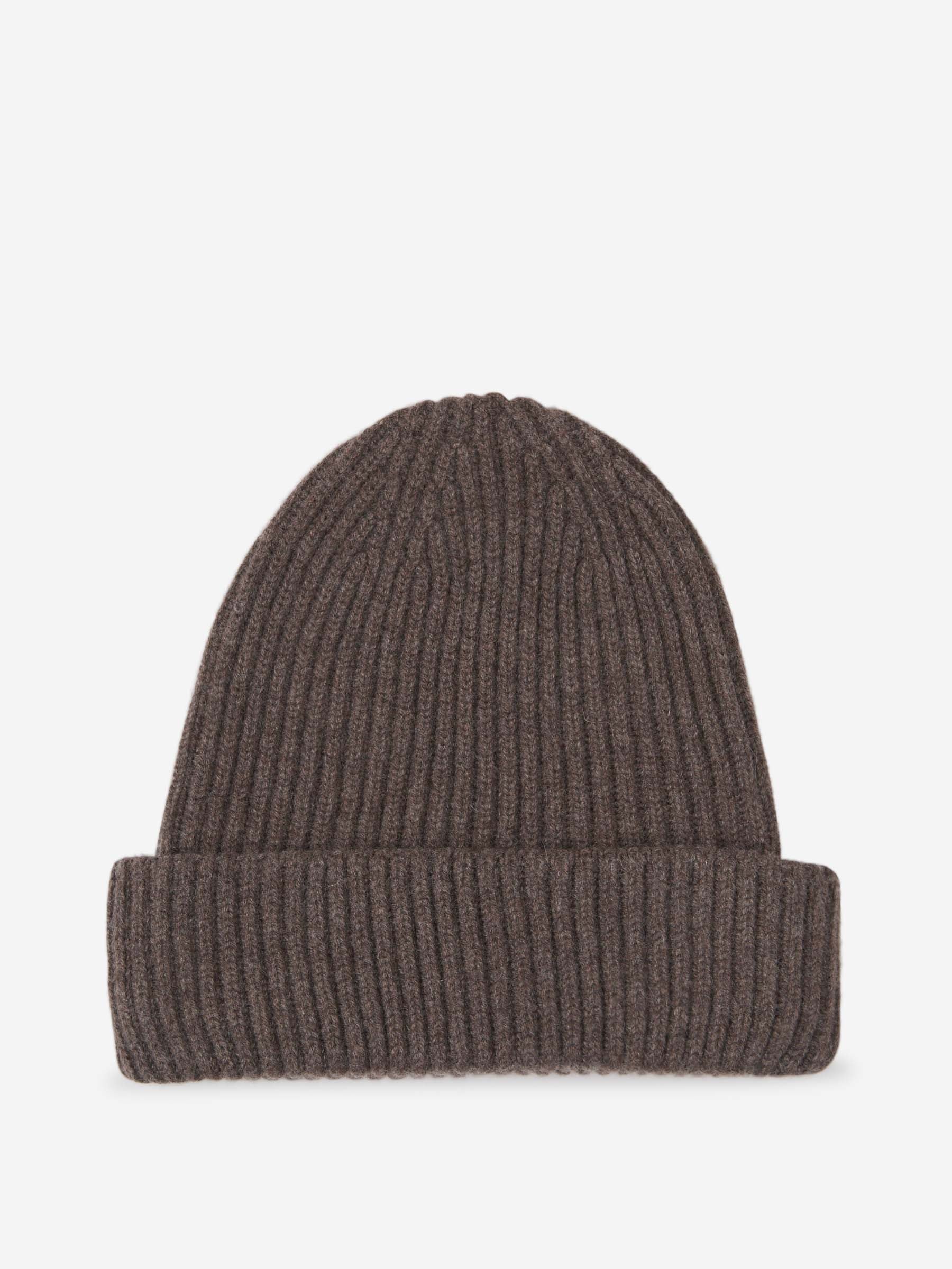 Fedeli Hombre Barcelona Gorro Punto Cashmere color Marrón sku 689-000028 02 - Foto 1