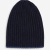 Fedeli Hombre Barcelona Gorro Double Cashmere color Azul Marino sku 689-000029 01 - Foto 1