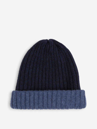 Fedeli Hombre Barcelona Gorro Double Cashmere color Azul Marino sku 689-000029 01 - Foto 2