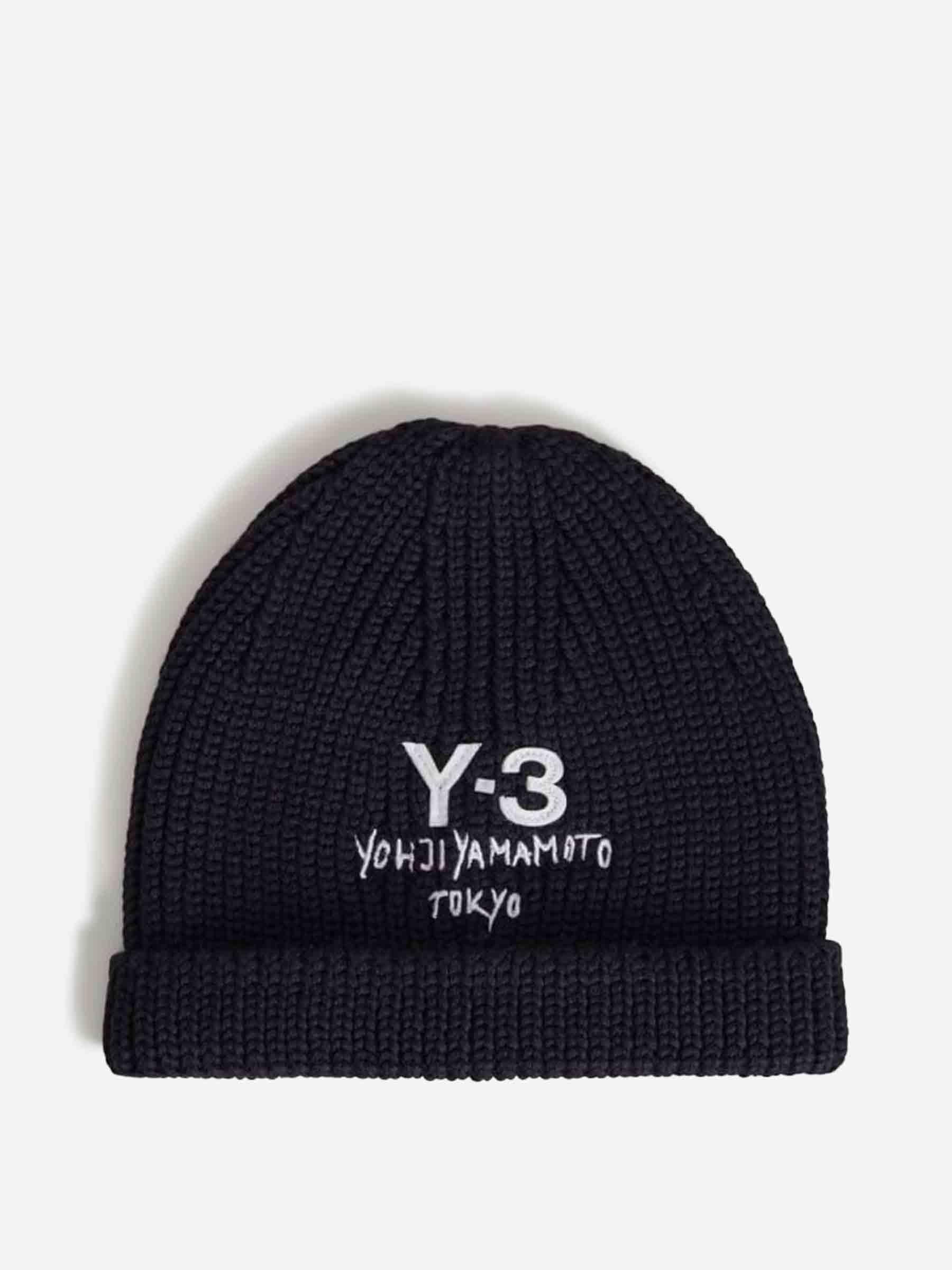 Adidas Y-3 Hombre Barcelona Gorro Chunky Knit color Negro sku 689-000030 01 - Foto 1