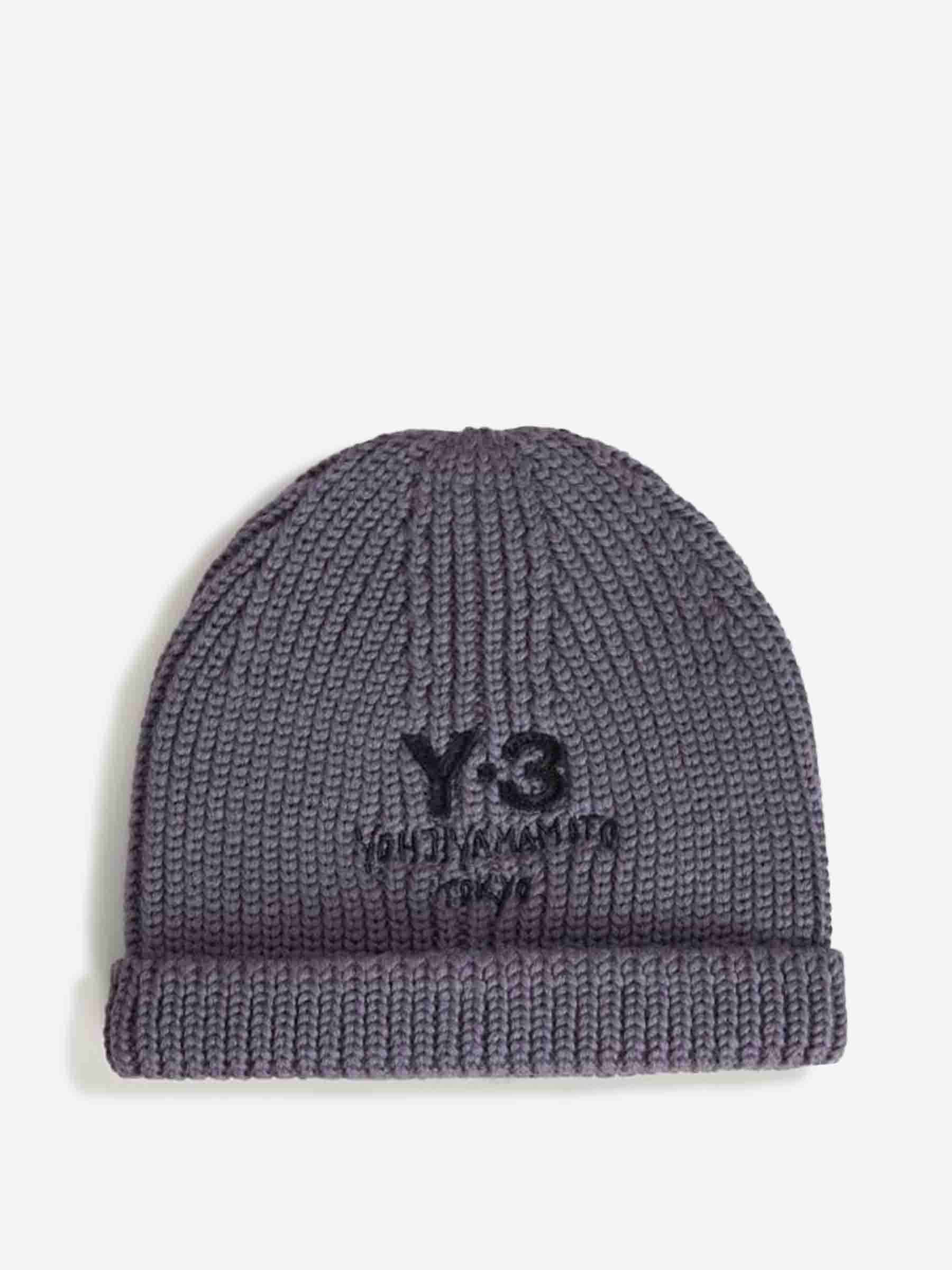 Adidas Y-3 Hombre Barcelona Gorro Chunky Knit color Gris sku 689-000031 01 - Foto 1