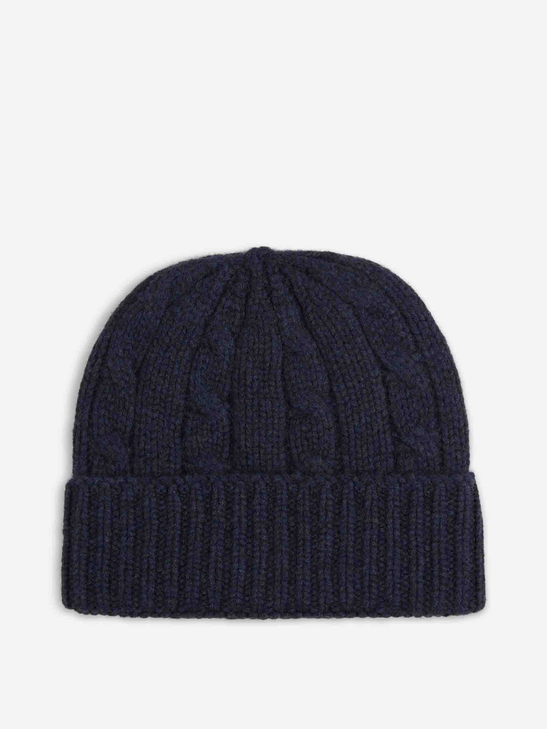 Santa Eulalia Hombre Barcelona Gorro Punto Cachemira color Azul Marino sku 689-000032 04 - Foto 1