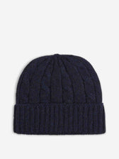 Santa Eulalia Hombre Barcelona Gorro Punto Cachemira color Azul Marino sku 689-000032 04 - Foto 1