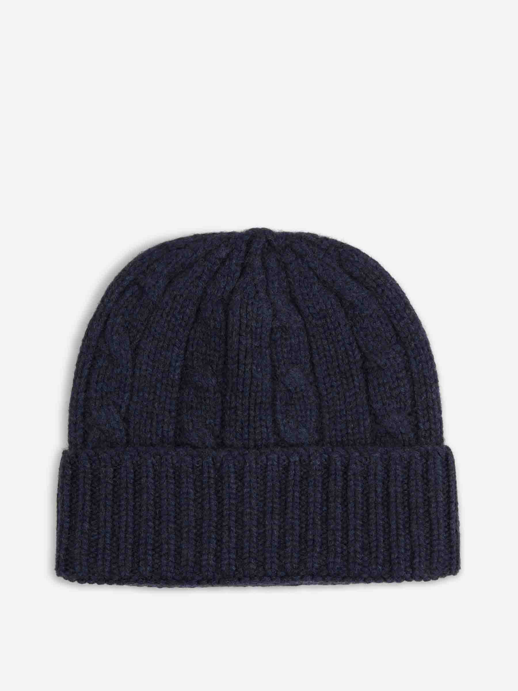 Santa Eulalia Hombre Barcelona Gorro Punto Cachemira color Azul Marino sku 689-000032 04 - Foto 2