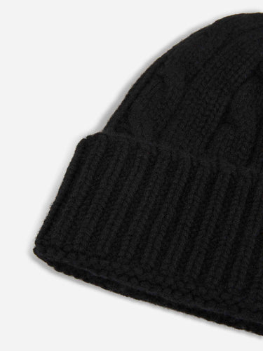 Santa Eulalia Hombre Barcelona Gorro Punto Cachemira color Negro sku 689-000032 05 - Foto 3