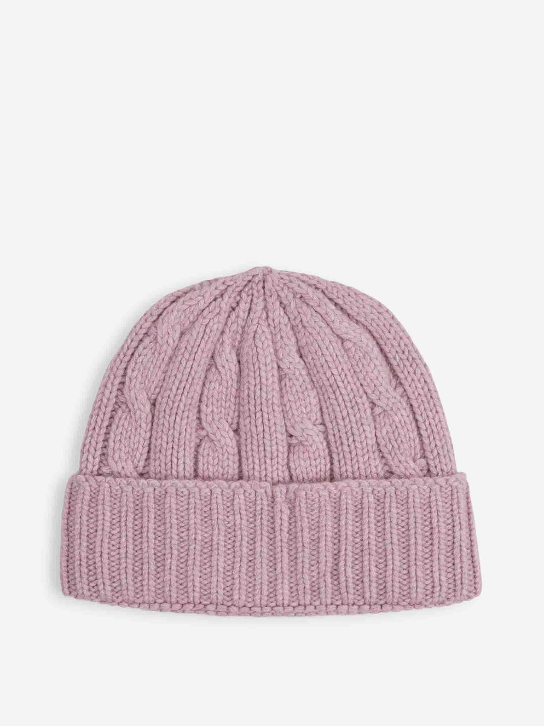 Santa Eulalia Hombre Barcelona Gorro Punto Cachemira color Rosa Palo sku 689-000032 06 - Foto 1