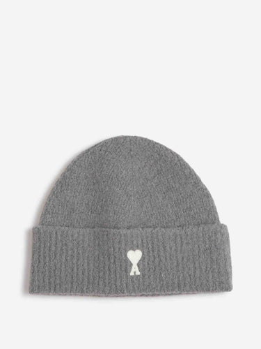 Ami Paris Hombre Barcelona Gorro Punto Logo color Gris sku 689-000044 02 - Foto 1