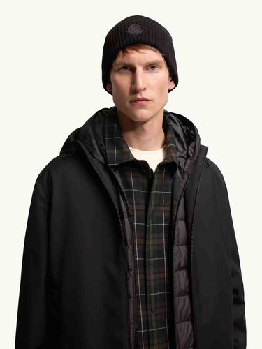 Moncler Hombre Barcelona Gorro Punto Logo color Negro sku 689-000047 01 - Foto 2