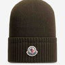 Moncler Hombre Barcelona Gorro Lana Cashmere color Verde Militar sku 689-000048 01 - Foto 1