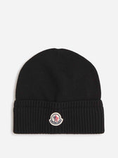 Moncler Hombre Barcelona Gorro Lana Cashmere color Negro sku 689-000048 02 - Foto 1